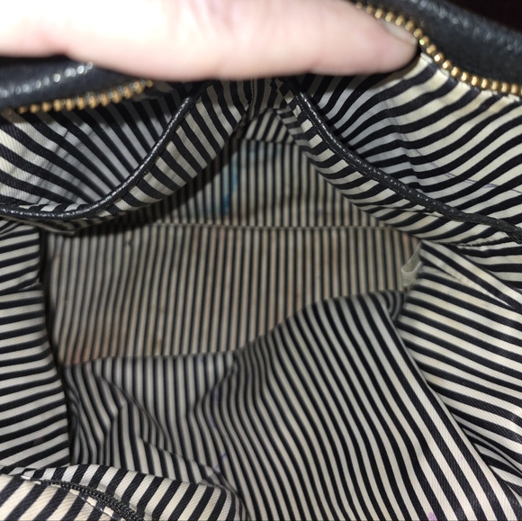 Kate Spade Orchard StreeT Natalya Black Pebbled Leather Hobo GUC - Picture 14 of 16